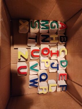Alphabet Letter Stamps Set - Colorful Educational Toy